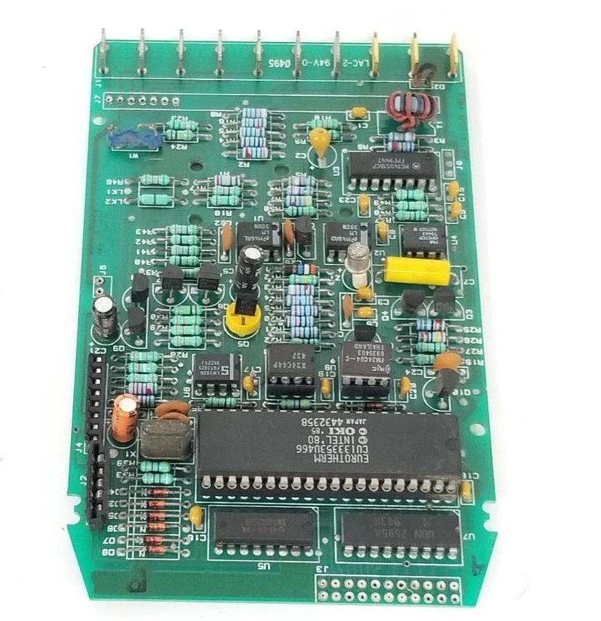 Used EUROTHERM / INVENSYS AE131268 TEMPERATURE CONTROL BOARD REV. 2 AD131268