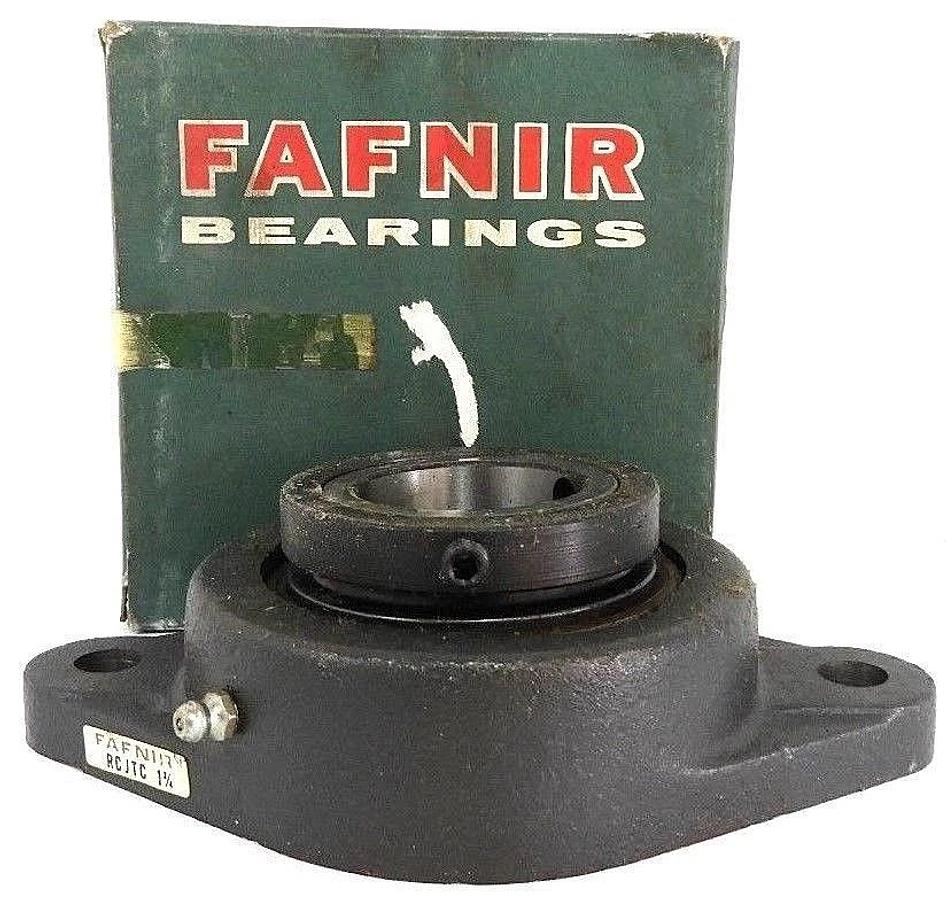Used NIB FAFNIR RCJTC-1-3/4 FLANGE BLOCK BEARING RCJTC134