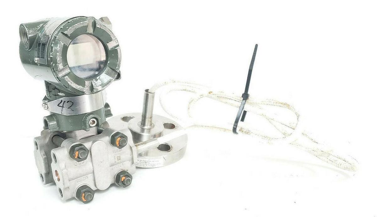 Used YOKOGAWA DP HART EJA S1 -EB54B-92EA/FF1/D1/2 PRESSURE TRANSMITTER W/ J&J FLANGE