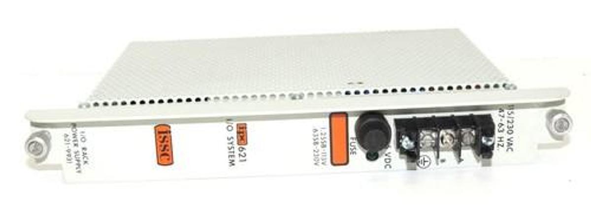 Used ISSC 621-9931 I/O RACK POWER SUPPLY 6219931 INPUT: 115/230VAC 1.25/.63 AMPS