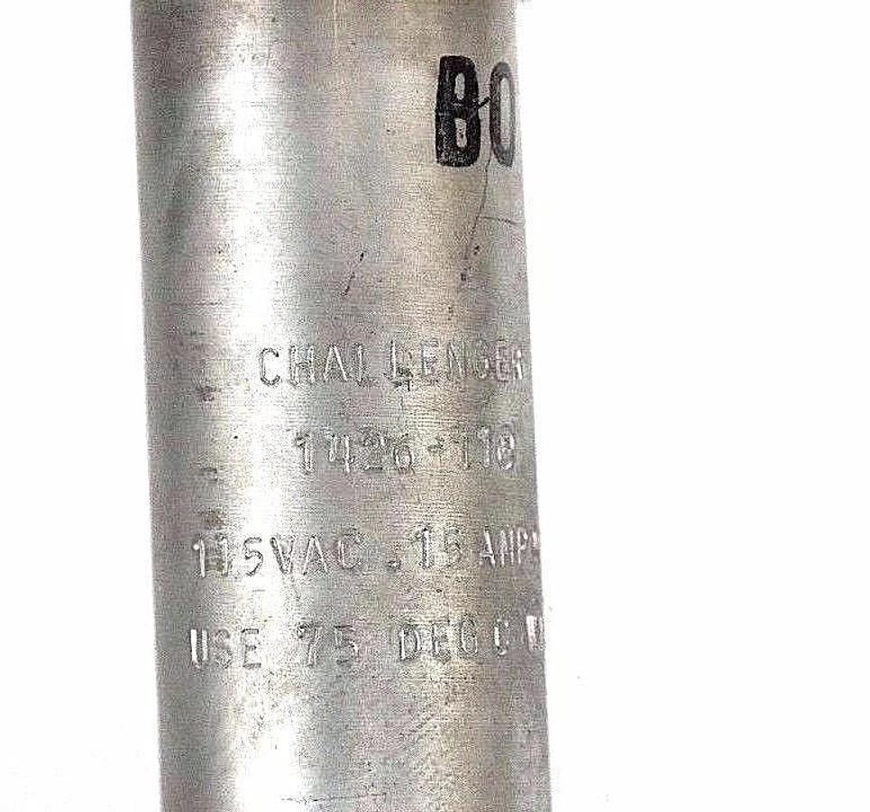 Used CHALLENGER 1426-110, 115 VAC .15AMP MAX USE 75 DEG. C WIRE, 1426110