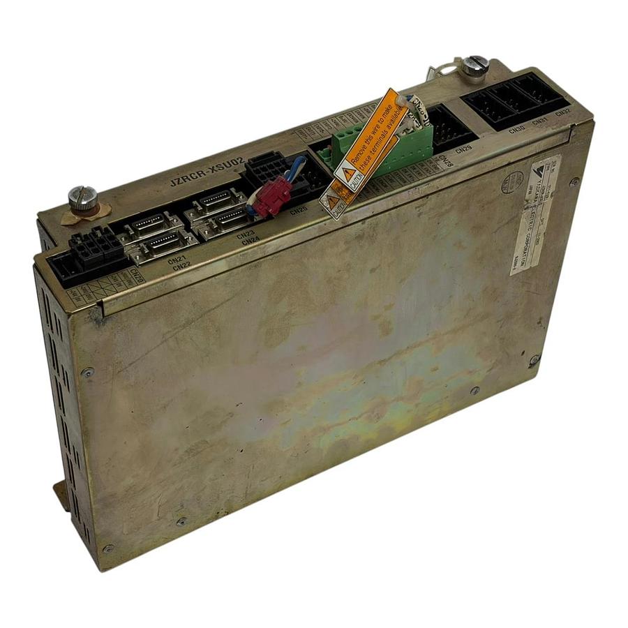 Used Yaskawa Electric JZRCR-XSU02 Motoman XRC Robot Servo Controller Power Module.