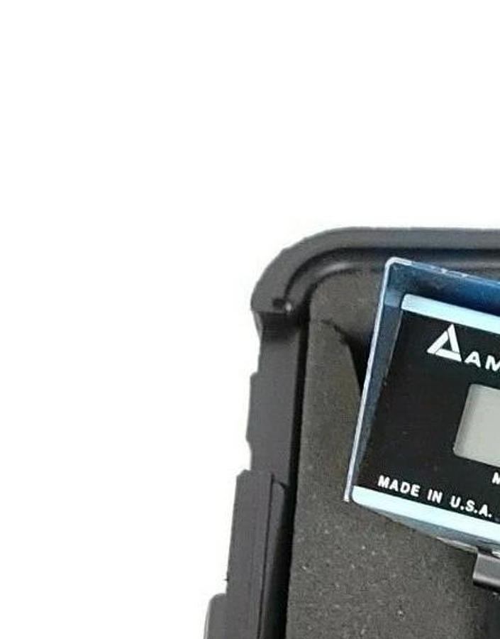 Used AMPROBE TMOT-220 TEST MASTER OPTICAL TACHOMETER OT-220 TMOT220
