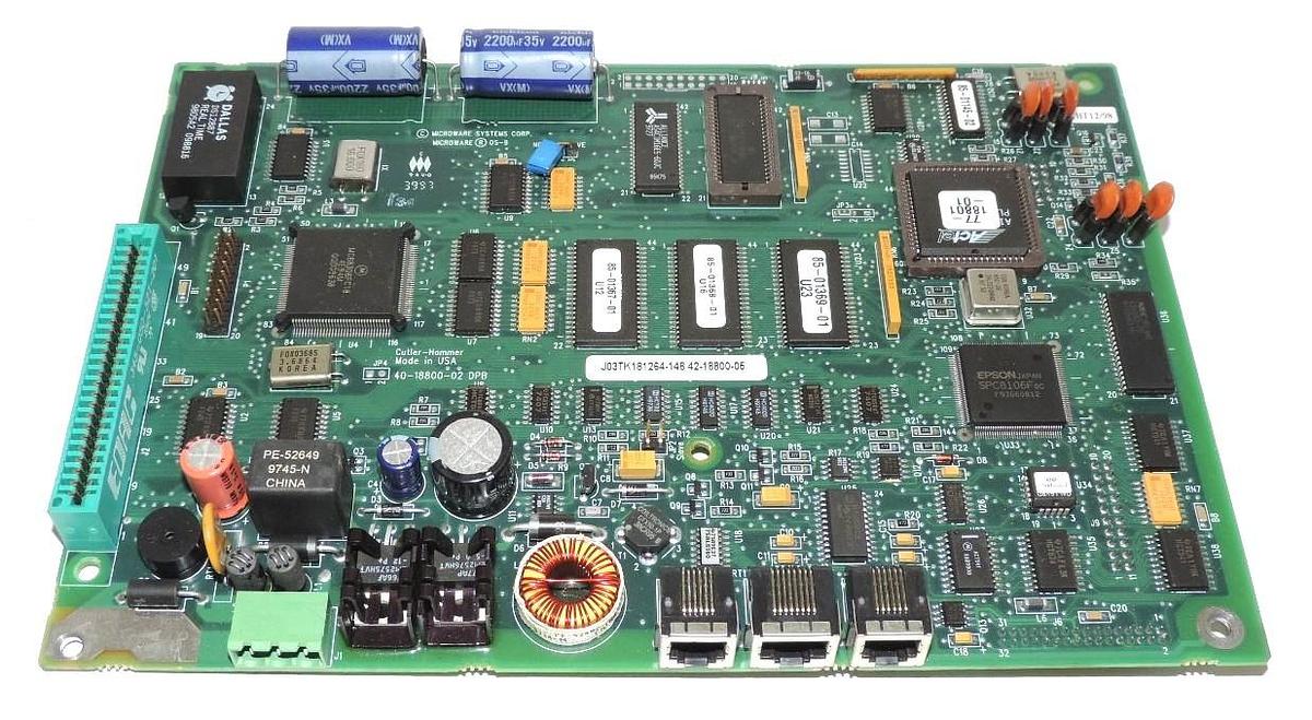Used CUTLER HAMMER 40-18800-02 DPB PANELMATE BOARD, 401880002
