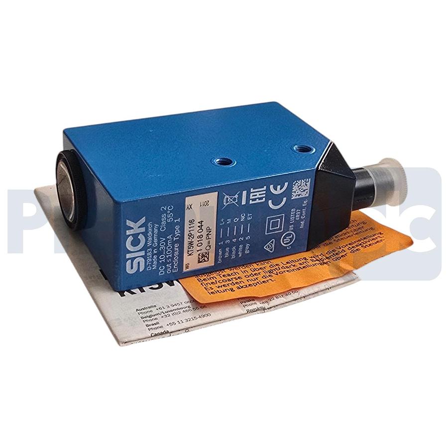 SICK KT5W-2P1116 Contrast Sensor 1018044 PNP 10-30VDC Mark Reader 10mm Range NEW