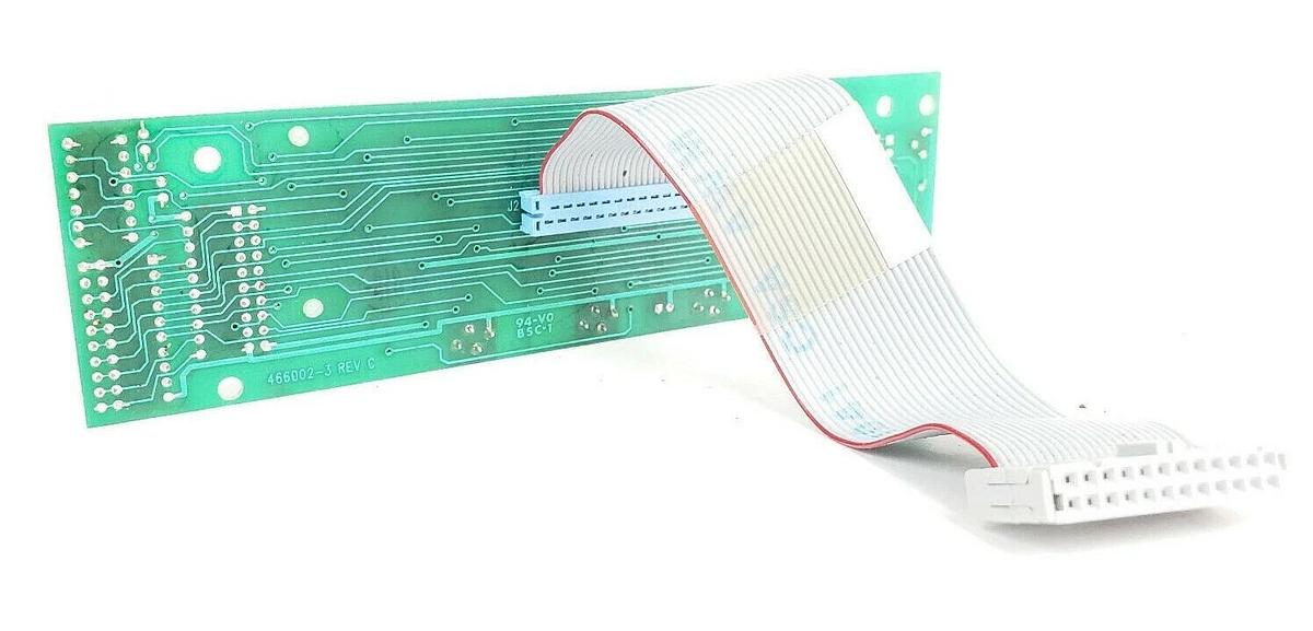 Used GENERIC BLH ASSY 466003 REV. D BOARD W/ DISPLAY 466002-3 REV. C, 466022-1 CABLE
