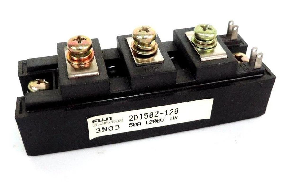 Used FUJI ELETRIC 2DI50Z-120 TRANSISTOR BLOCK 50A 1200V, 2DI50Z120