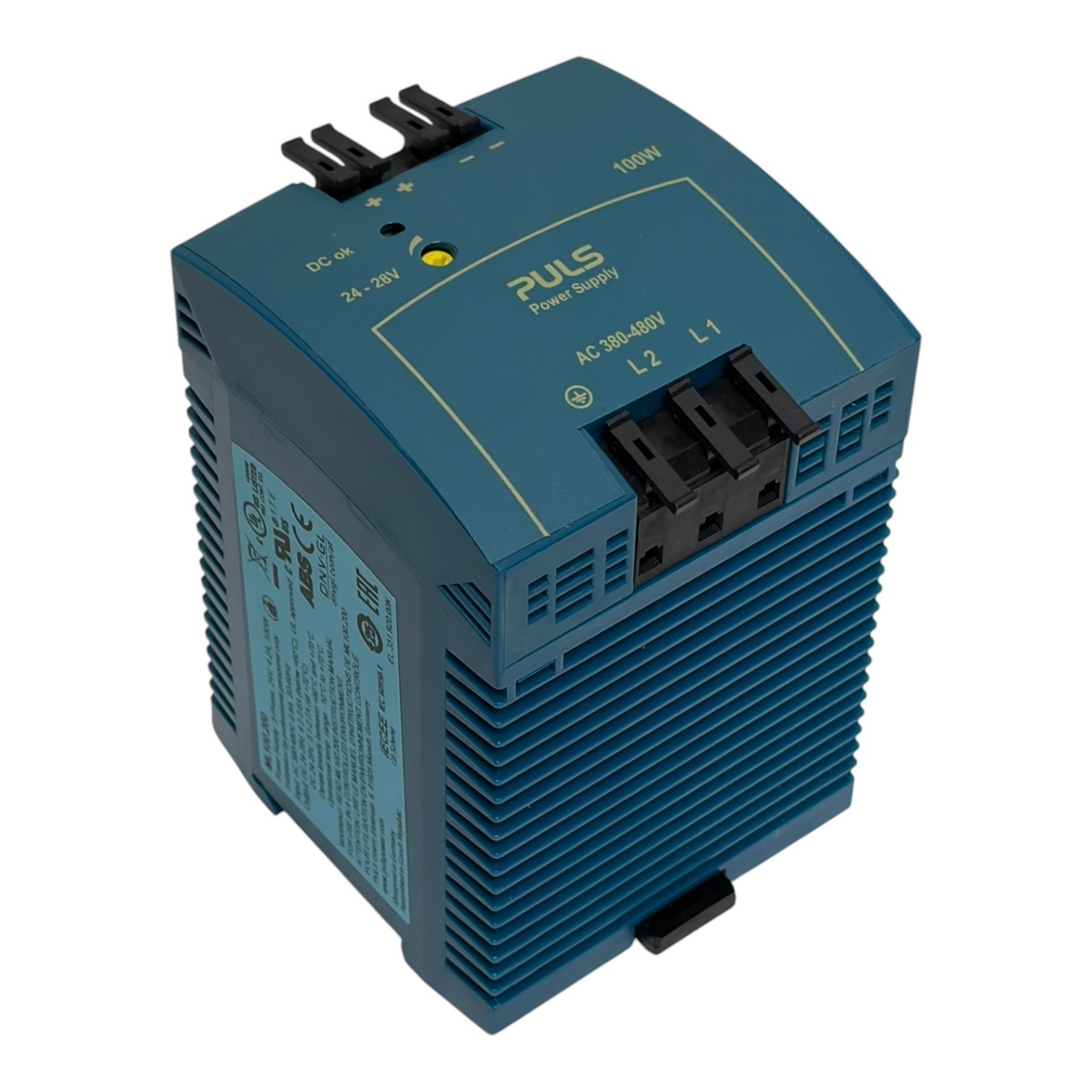 Used PULS ML100.200 MiniLine DIN Rail Power Supply 100W 24V-28V 4.2A New in Box