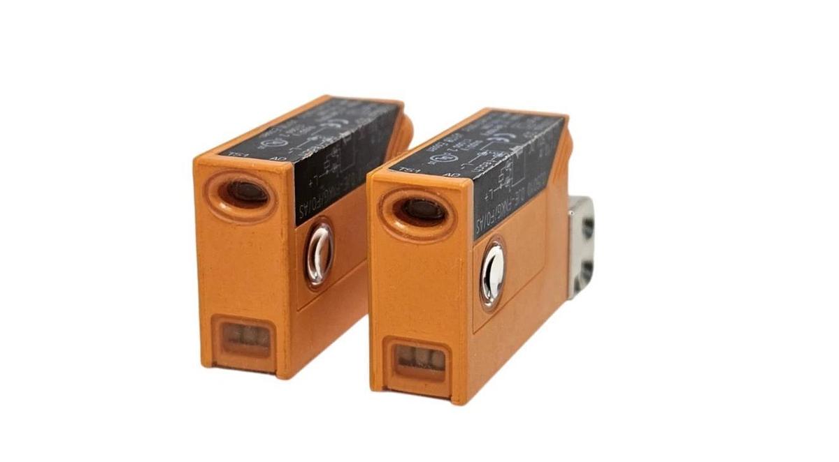 LOT OF 2 NEW IFM OJE-FNKG/FO/AS THROUGH-BEAM SENSOR RECEIVERS OJ5010