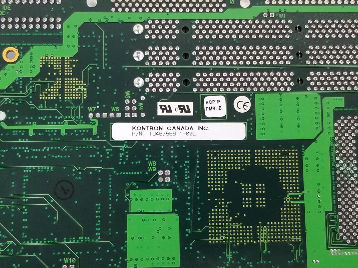 Used KONTRON CANADA INC. T946/566_1-00L ETHERNET CONTROL BOARD T069V IPER_2