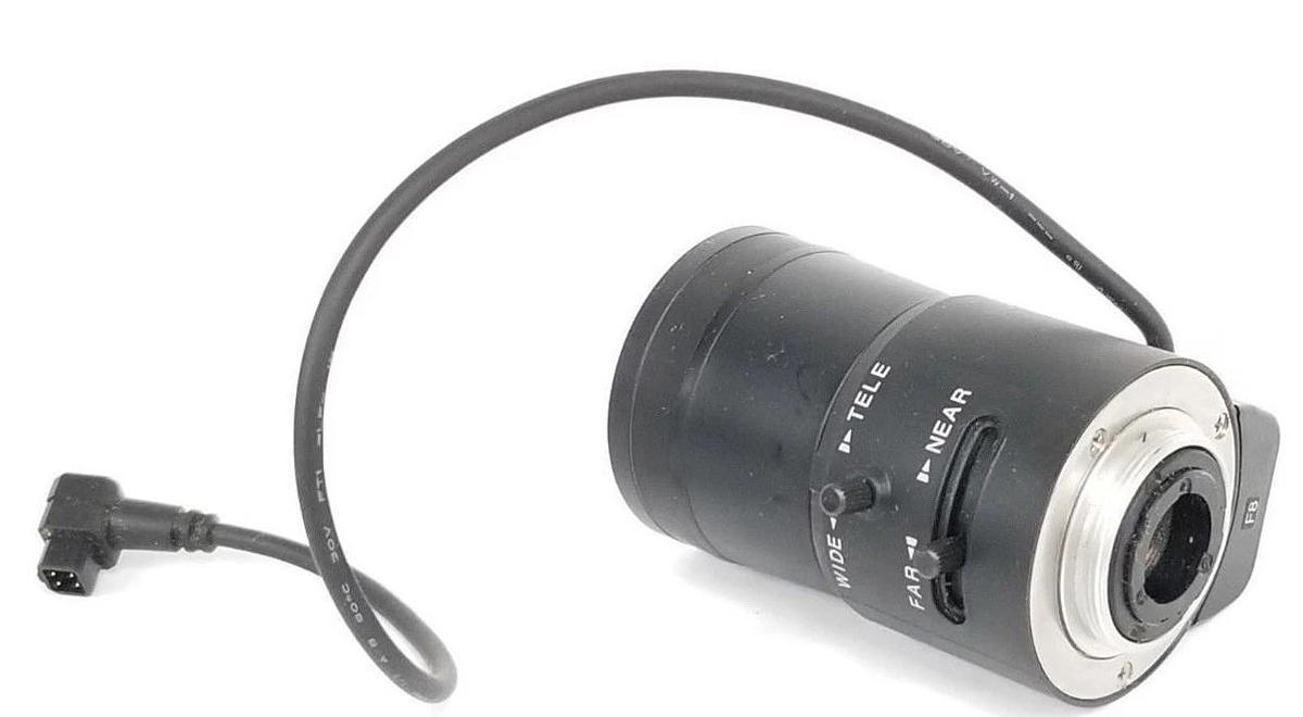 Used FUJINON YV10x5B-SA2L VARIFOCAL LENS 1:1.3, 5-50mm, 1/3 CS, YV10x5BSA2L