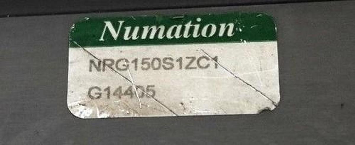 Used NUMATION NRG150S1ZC1 G14405 NRG-SERIES GRIPPER W/ 2 940-100-331 SWITCHES