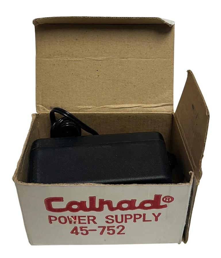 CALRAD 45-752 DV-1212A POWER SUPPLY 117VAC 50Hz 40W INPUT 24VDC 1.2A OUTPUT NSMP