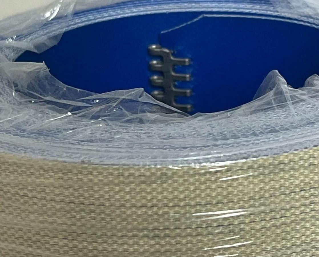 Western Belting 130206 7894 Woven Conveyor Belt 7.5" x 187.5" Alligator Lacing