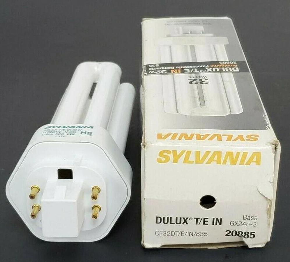 NIB SYLVANIA CF32DT/E/IN/835 DULUX T/E IN BULB 20885, 32WATTS