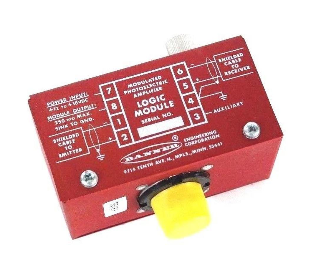 Used NIB BANNER MB5-14 LOGIC MODULE 12-18VDC, MB514