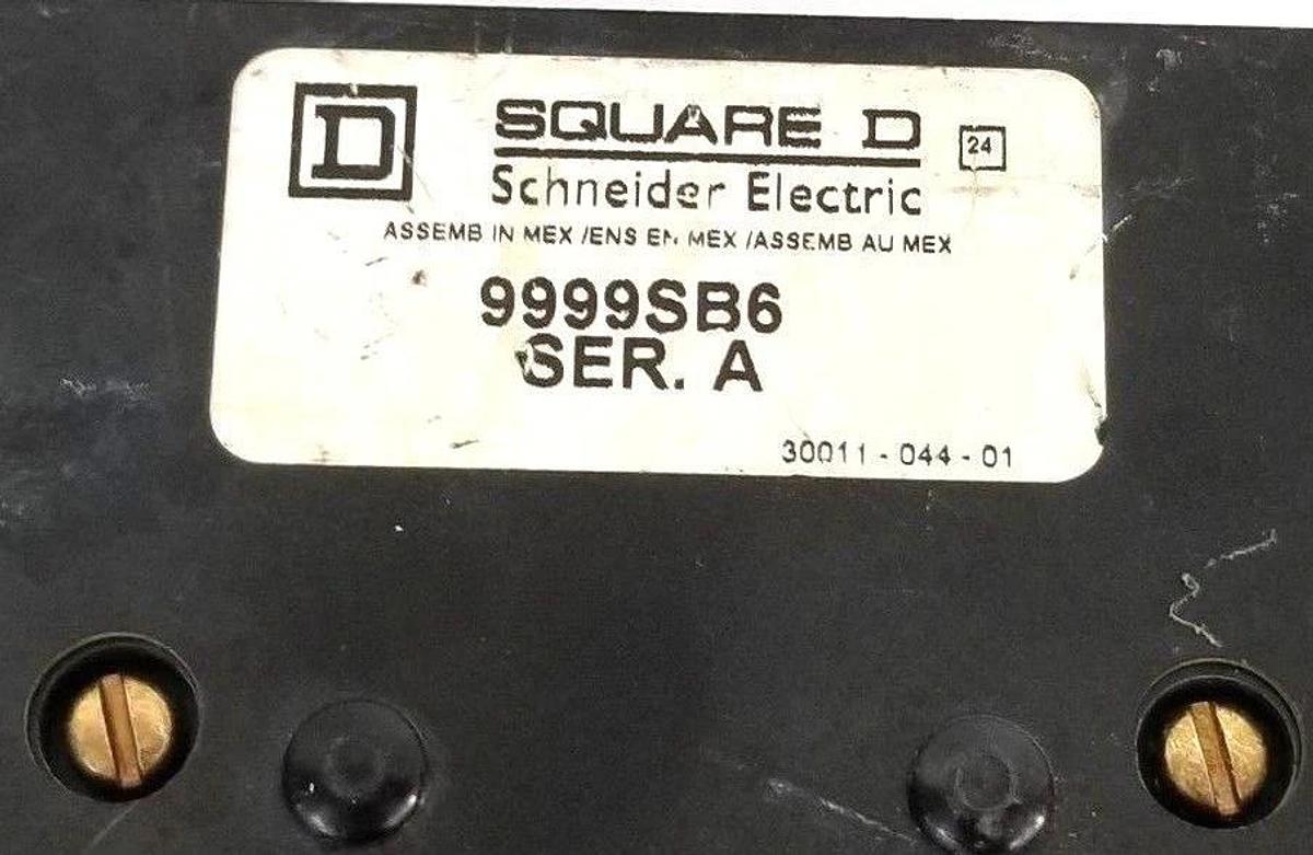 Used LOT OF 2 SQUARE D 9999SB6 SER. A POWER POLE ADDERS