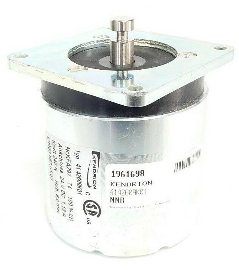 NIB KENDRION 41-42609K01 SOLENOID ACTUATOR KFA297 24VDC 1,18A E0000.857.65.00