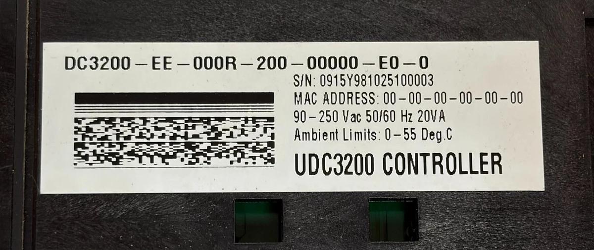 Used Honeywell UDC3200 Controller DC3200-EE-000R-200-00000-E0-0 90-250VAC