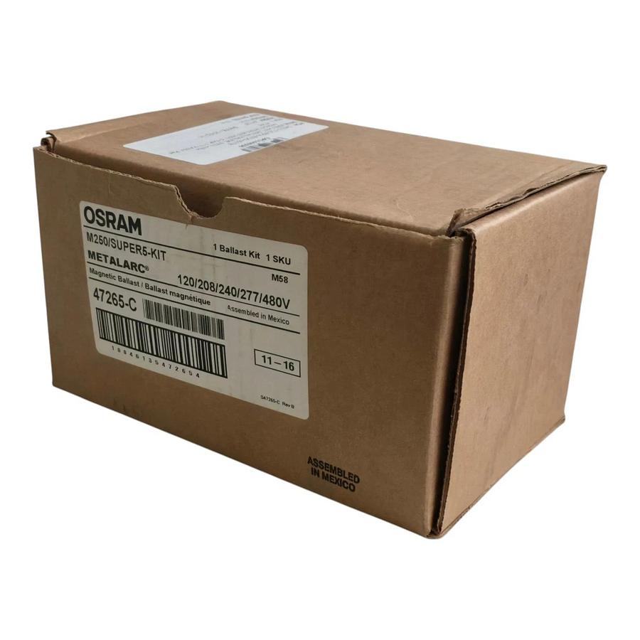 OSRAM M250/SUPER5-KIT | 47265-C Magnetic Ballast Kit 120/208/240/277/480V NSMP