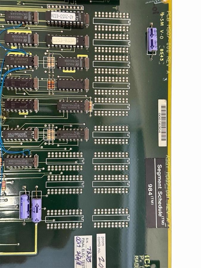 Refurbished MODICON P5-984B-832 Programmable Controller 984 Series 5-Slot PLC Rack P5984B832