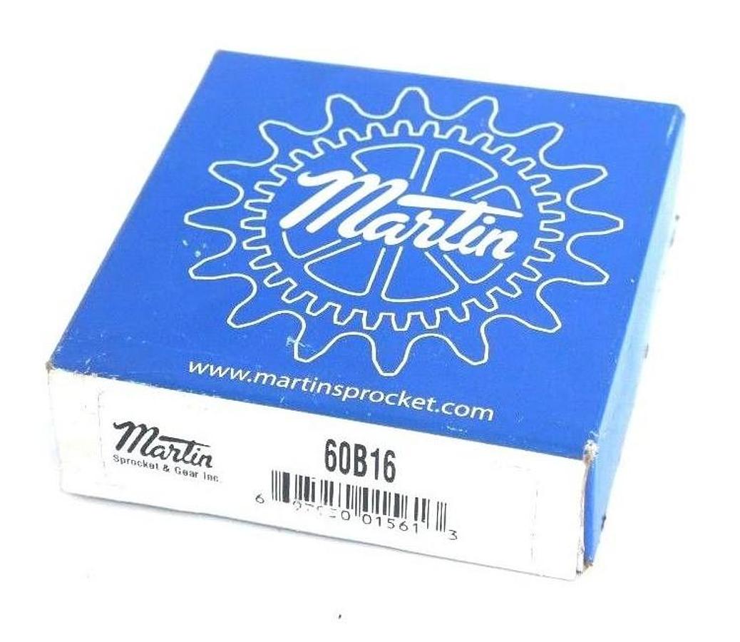 Used FACTORY SEALED MARTIN 60B16 SPROCKET 3/4" BORE, 16 TEETH