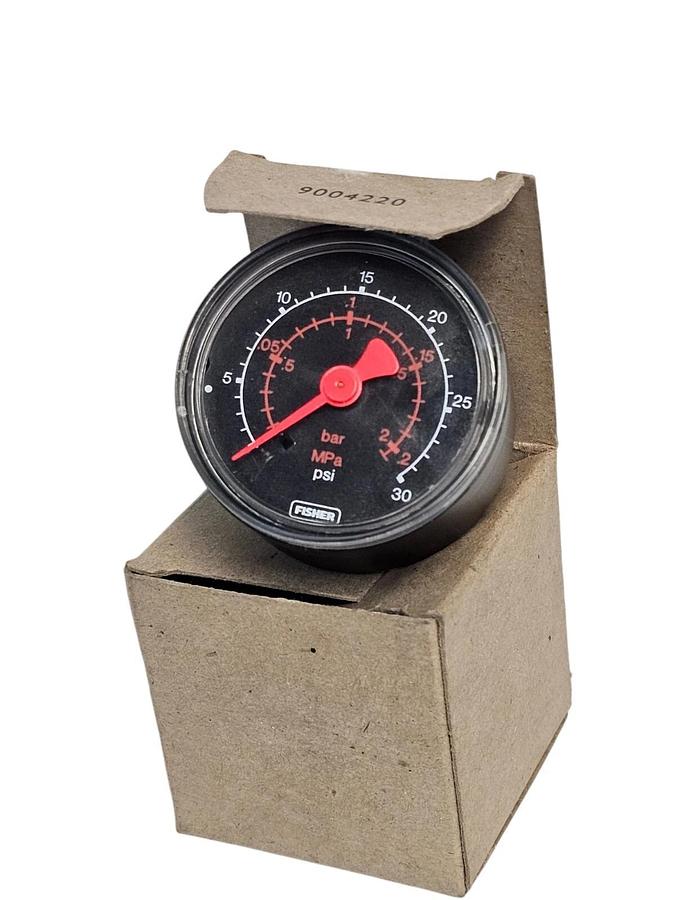 Used NIB EMERSON FISHER ROSEMOUNT 11B4040X022 PRESSURE GAUGE 0-60PSI