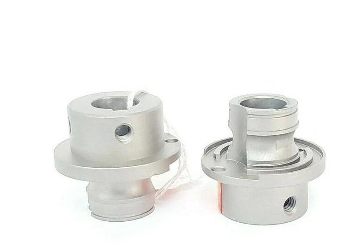 LOT OF 2 NEW GENERIC 2-106 DRIVE SHAFT FITTINGS PART #5, 5/8" BORE, 127050, 2106