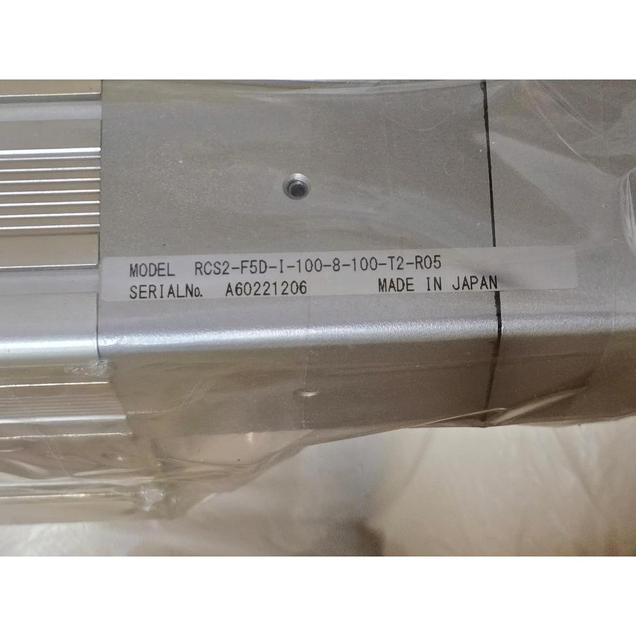IAI RCS2-F5D-I-100-8-100-T2-R05 ROBO CYLINDER ACTUATOR W/SCON-CA-100I-CC-0-2 NEW