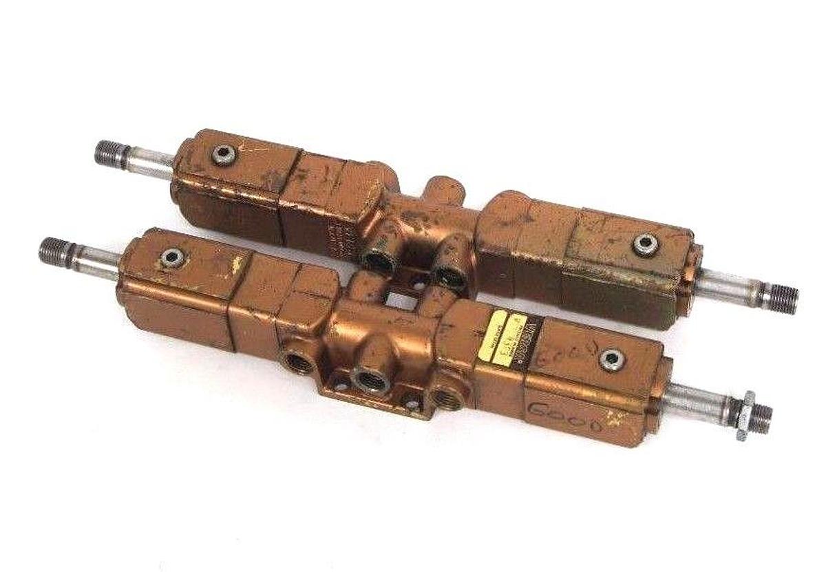 Used LOT OF 2 VERSA VXX-4323 SOLENOID VALVES VXX4323