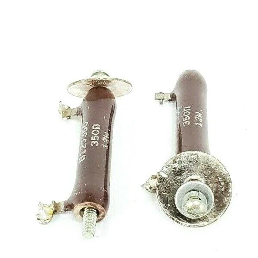Used LOT OF 2 OHMITE B12J350 12W 350 OHMS VIT 5%