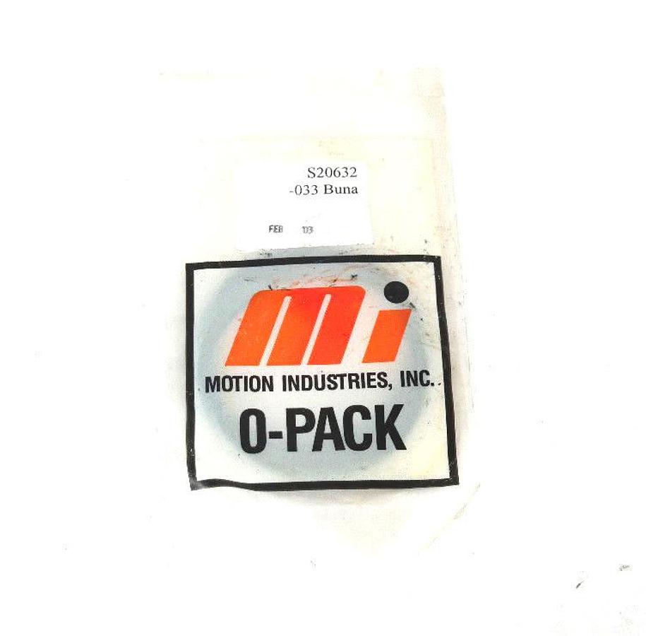 Used LOT OF 4 NEW MOTION INDUSTRIES S20632 033 BUNA O-PACKS
