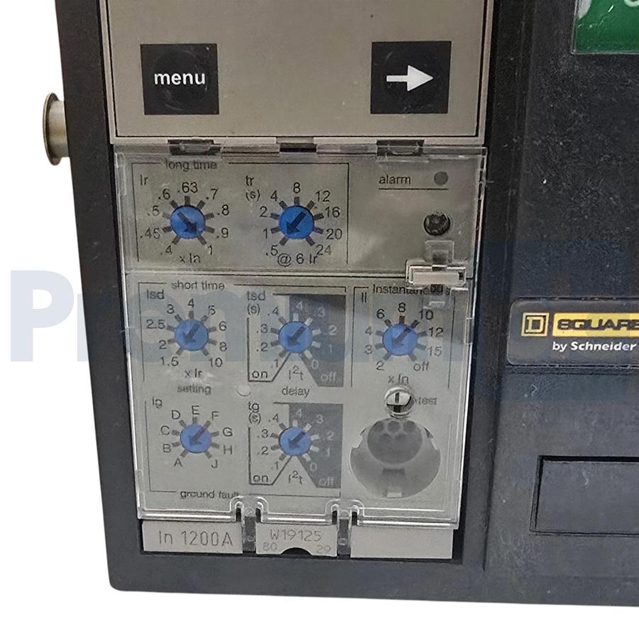 Used Square D TL8CCR44A9SXXXXXA Masterpact NT Circuit Breaker NT12L1 1200A 3P 480V