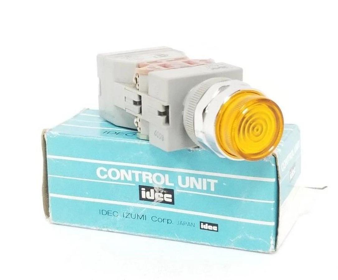 Used NIB IDEC ALW212611-A 22MM PUSHBUTTON ILLUMINATED ALW212611-A, 6.3V, 1W