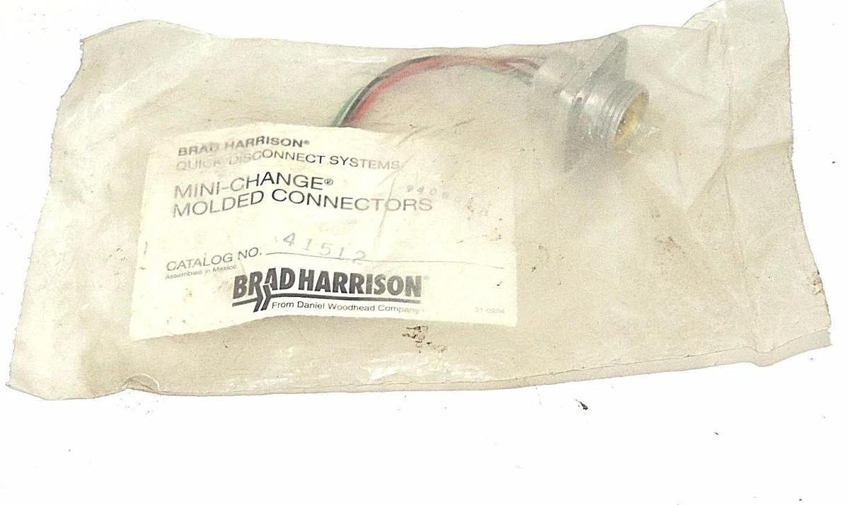 Used DANIEL WOODHEAD BRAD HARRISON 41512 MINI CHANGE RECEPTACLES / MODLED CONNECTORS