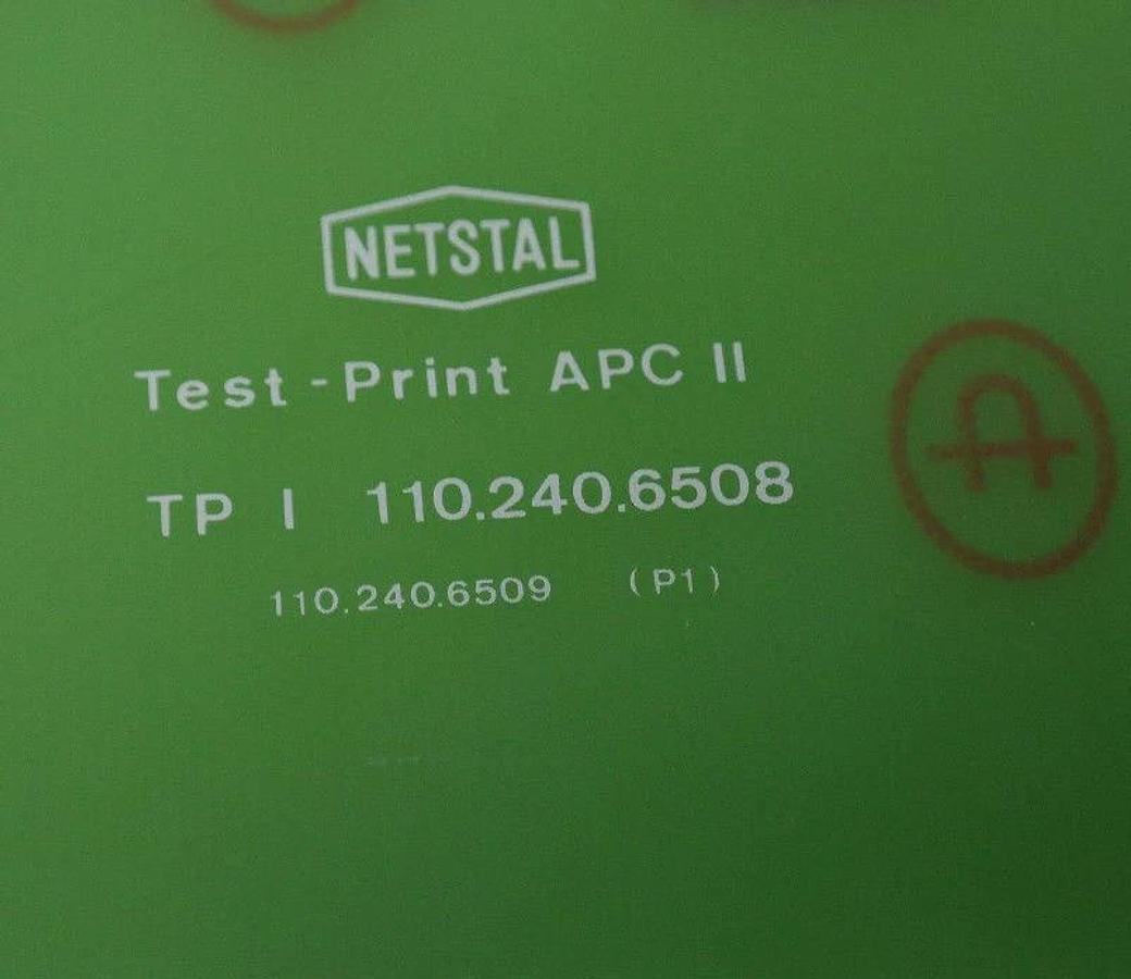 Used NIB NESTAL 110.240.6508 TEST-PRINT APC II CIRCUIT BOARD 1102406508