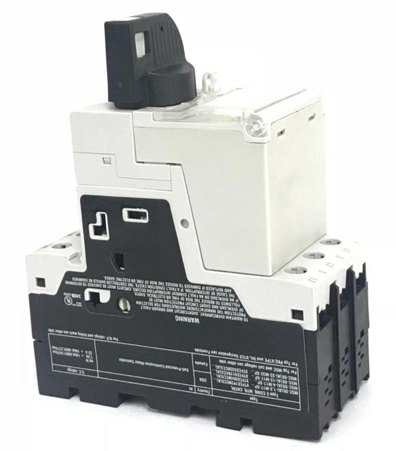 Used EATON PKE12-XTP012B CIRCUIT BREAKER W/ PKE-XTU-4 TRIP UNIT