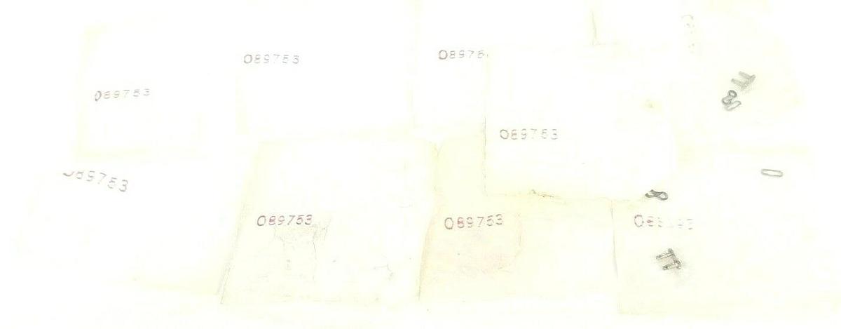 Used LOT OF 10 GENERIC NO. 25 CONNECTNG LINKS 089753