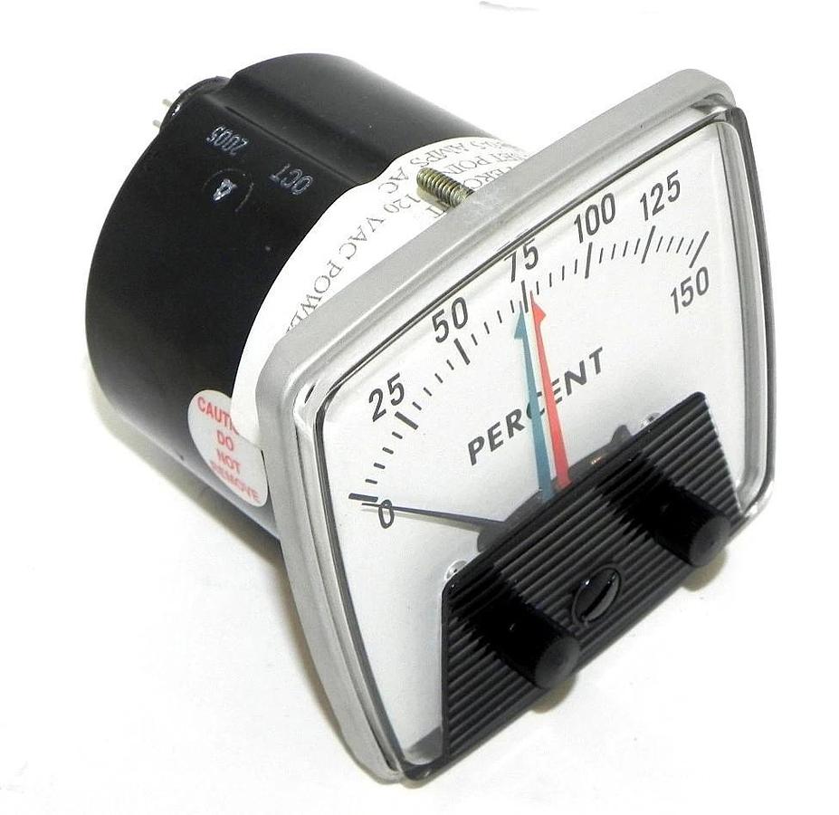 Used NIB LFE MODEL 195 ANALOG METER TRIPLETT V334LS-150% RANGE: 0-150 % V334LS150