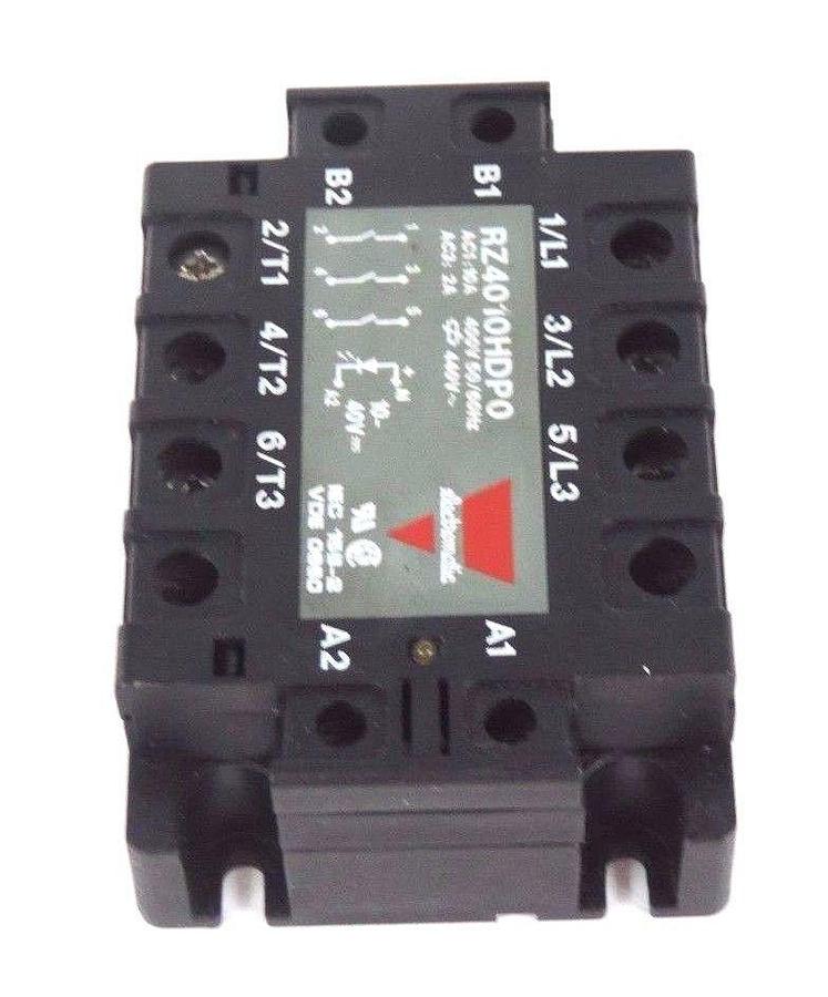Used ELECTROMATIC RZ4010HDP0 RELAY 10A, 400V, 50/60HZ, RZ4010HDP0
