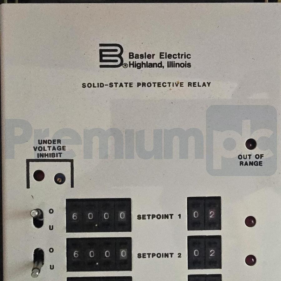 Basler BE1-81 O/U Digital Frequency Protective Relay BE1-81O/UT3EE1JB9N2F NEW