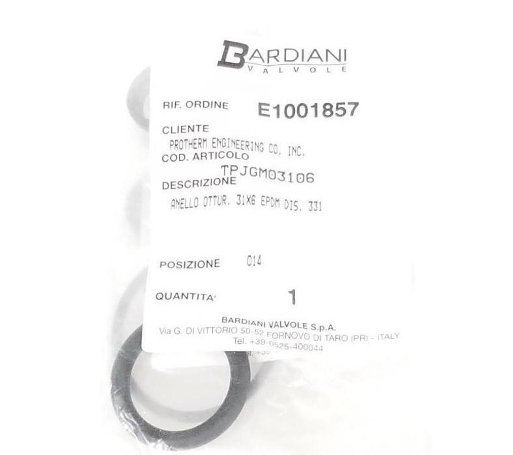 LOT OF BARDIANI VALVOLE O-RINGS TPJGM03106, RALGA018, RAAGM4187, TPGGM0181