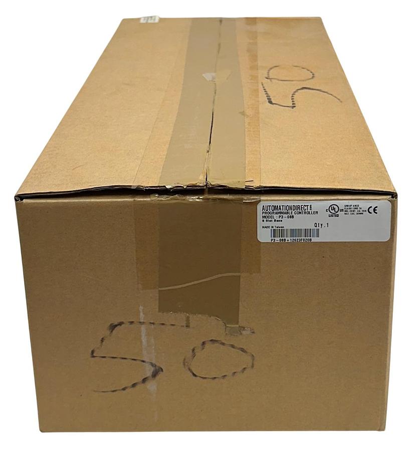 Used AUTOMATION DIRECT FACTS P3-08B / P308B Productivity3000 8-SLOT BASE / RACK NSMP