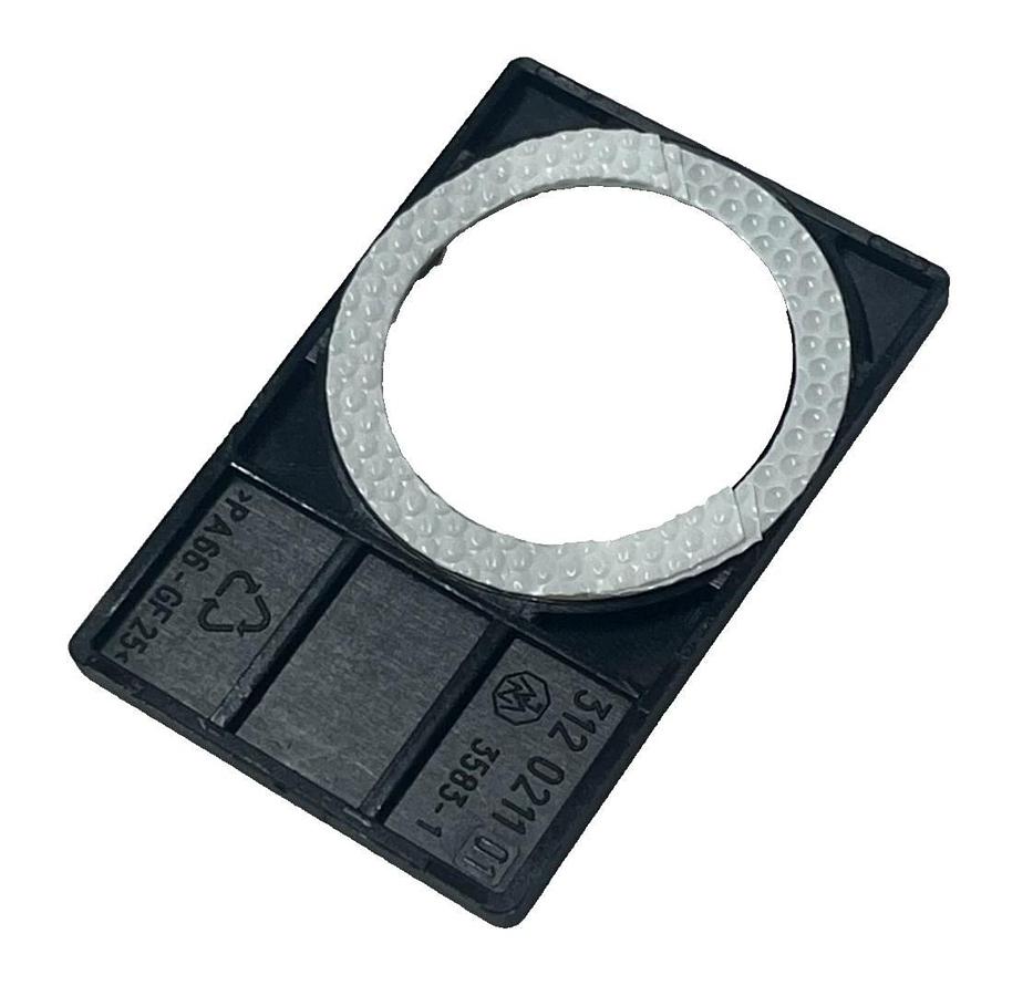 LOT OF 62 Siemens 3SB3922-0AV Label Holder Plastic for 3SB3 Pushbuttons NSNP