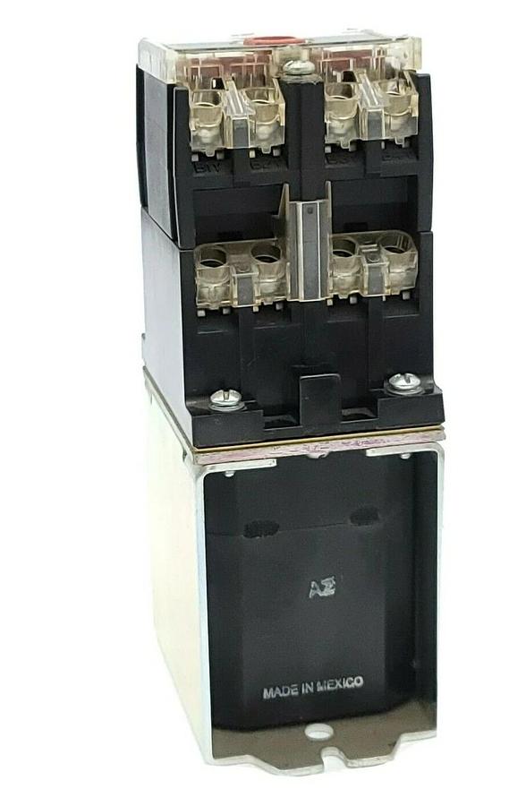 Used ALLEN BRADLEY 700DC-P800Z24 SER. E DC RELAY 24V, 700DCP800Z24