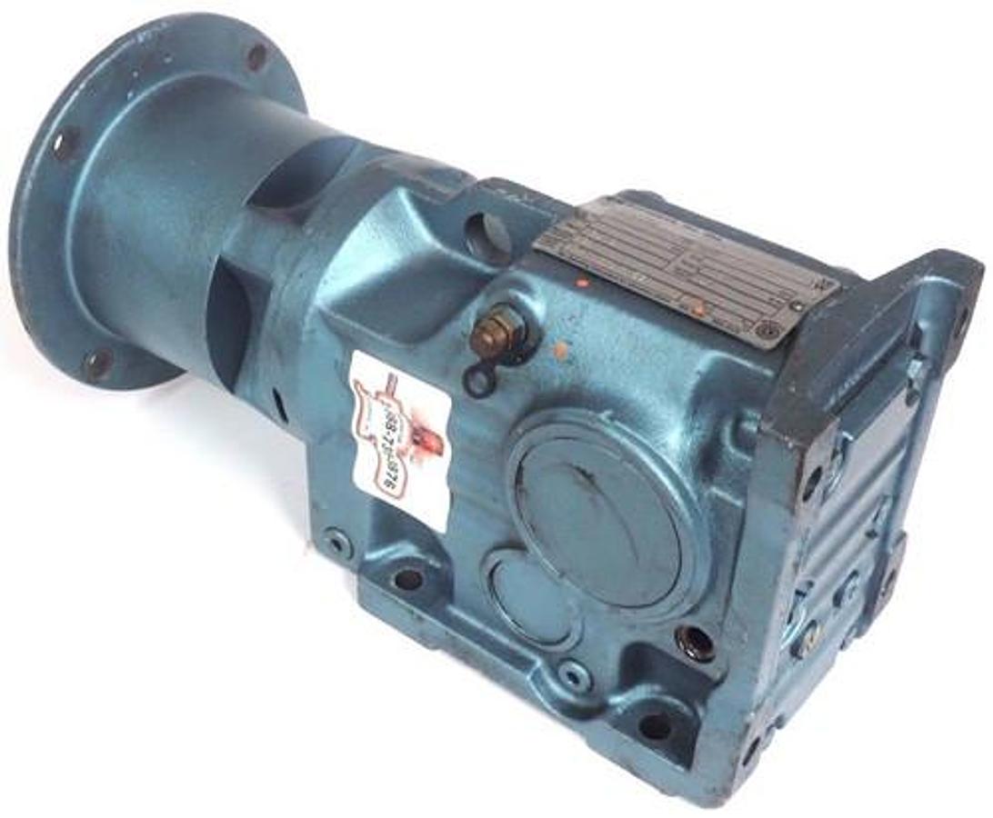 Used SEW EURODRIVE TYPE: K37LP56 WORM GEAR REDUCER, RATIO 13.08 TORQUE: 1460