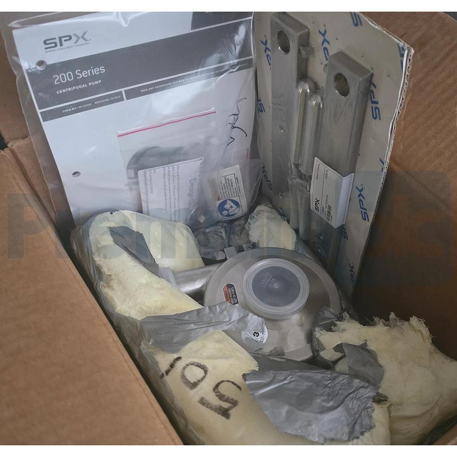 SPX WAUKESHA 2045 2"x1.5" S-LINE, 3.875" CENTRIFUGAL PUMP 145JM P/N 204500047