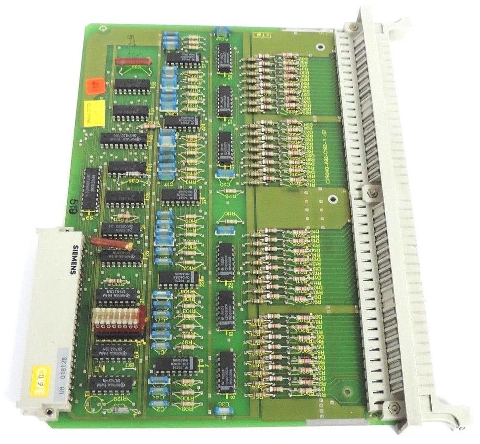 Used SIEMENS C79040-A92-C192-1-87 PC BOARD ASSEMBLY 32WAY, 6ES5420-3BA11