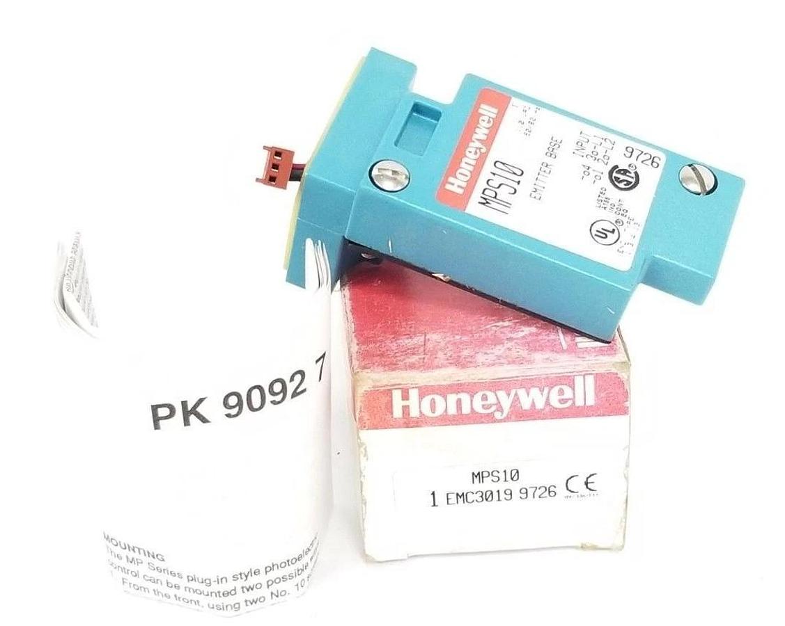 Used NIB HONEYWELL MPS10 PHOTOELECTRIC EMITTER BASE 110VAC 50/60HZ
