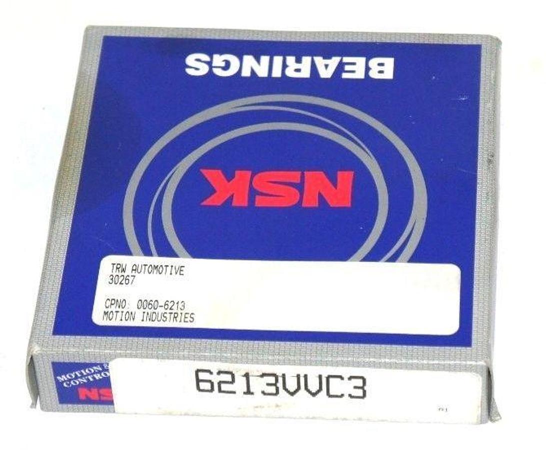 NEW NSK 6213VVC3 BALL BEARING 64MM ID, 120MM OD